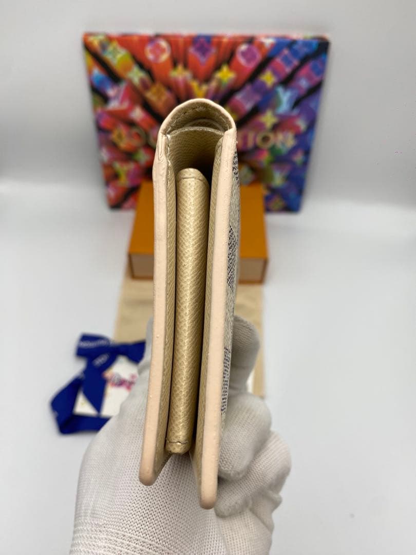 美品‼️ ルイヴィトン　ダミエ　ポルトフォイユ　マルコ　財布　折り財布