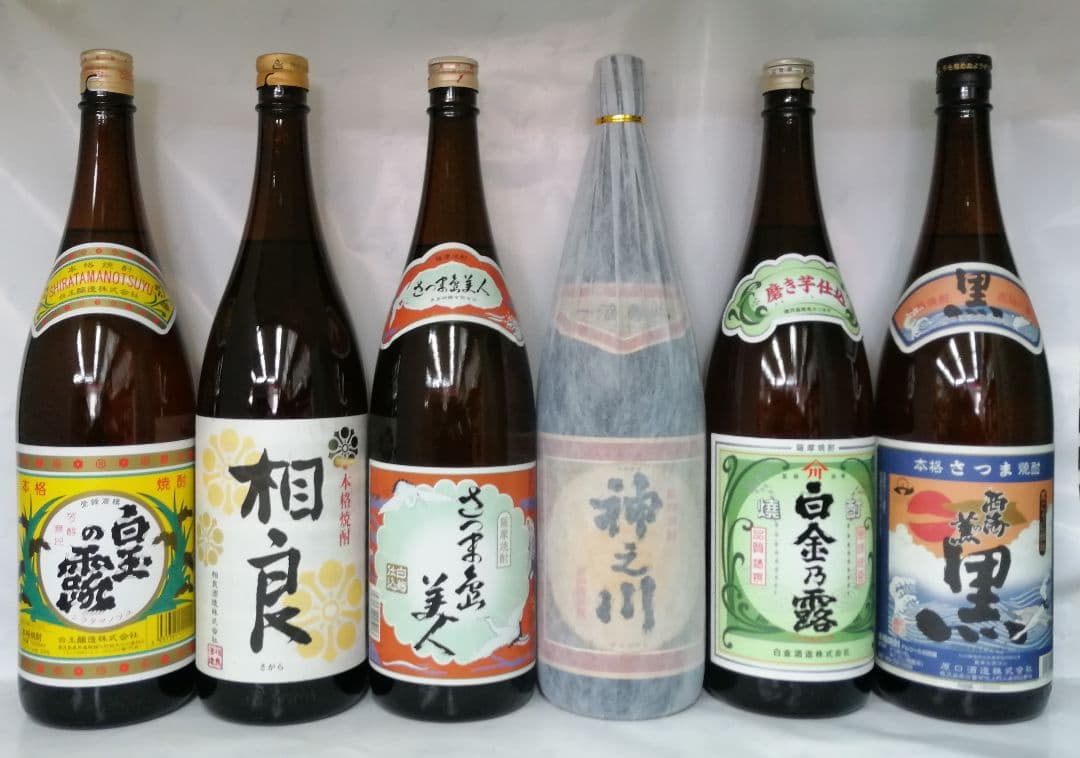 鹿児島産 芋焼酎25度 1.8㍑×6本Aセット