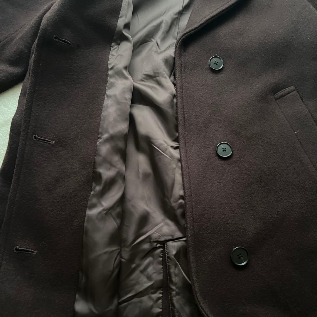 PUBLIC TOKYO SUPER140ブレンドトレンチライクウールコート