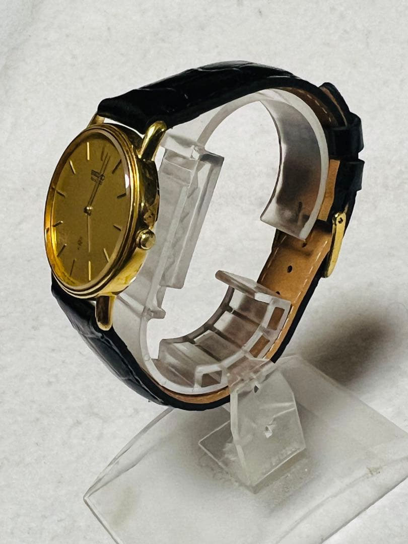 SEIKO 7820-8040　14K 刻印電池/ベルト新品　作動品