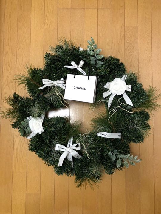 リース CHANEL シャネル ショップバック.リボンのみ正規品