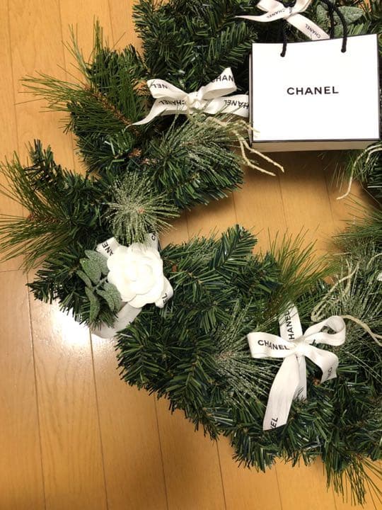 リース CHANEL シャネル ショップバック.リボンのみ正規品