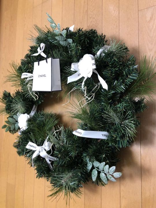 リース CHANEL シャネル ショップバック.リボンのみ正規品