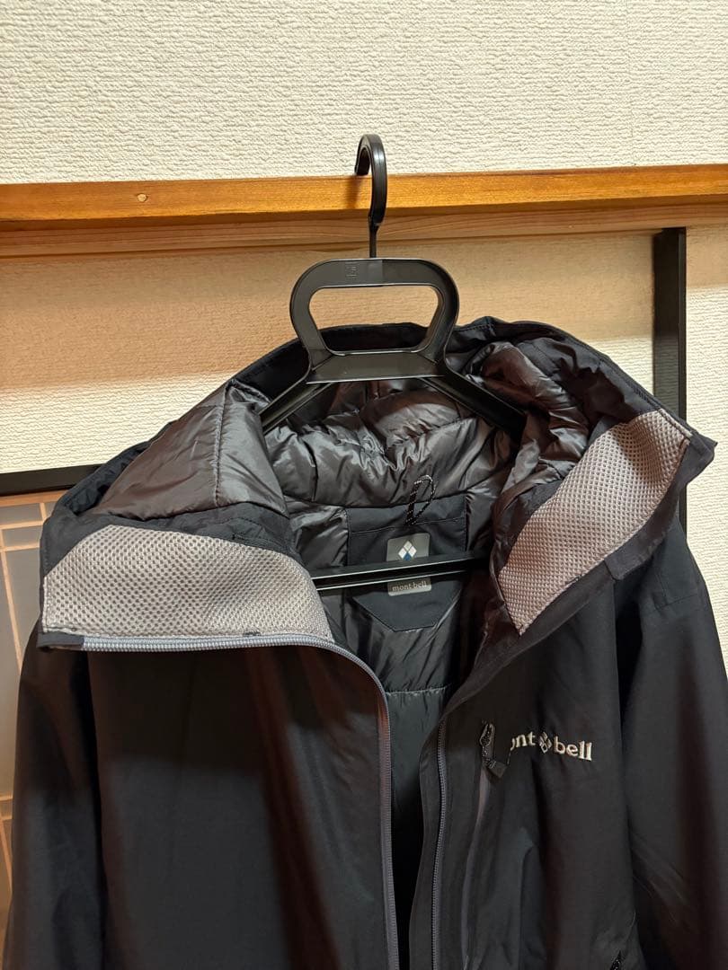 モンベル パウダーグライドパーカ XL 美品 スノーウェア