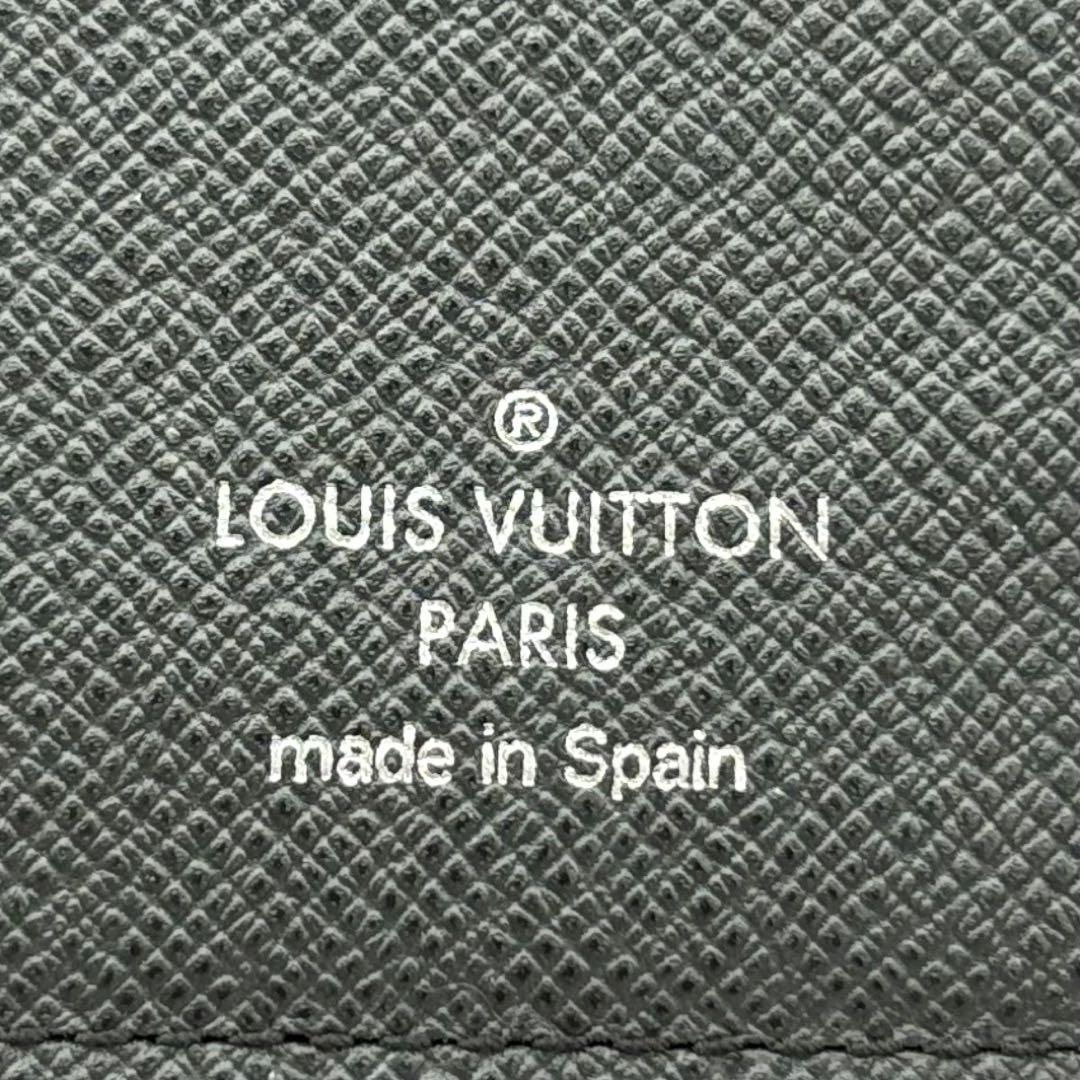 ルイヴィトン　タイガ　ジッピーウォレット　ヴェルティカル　長財布　M32837