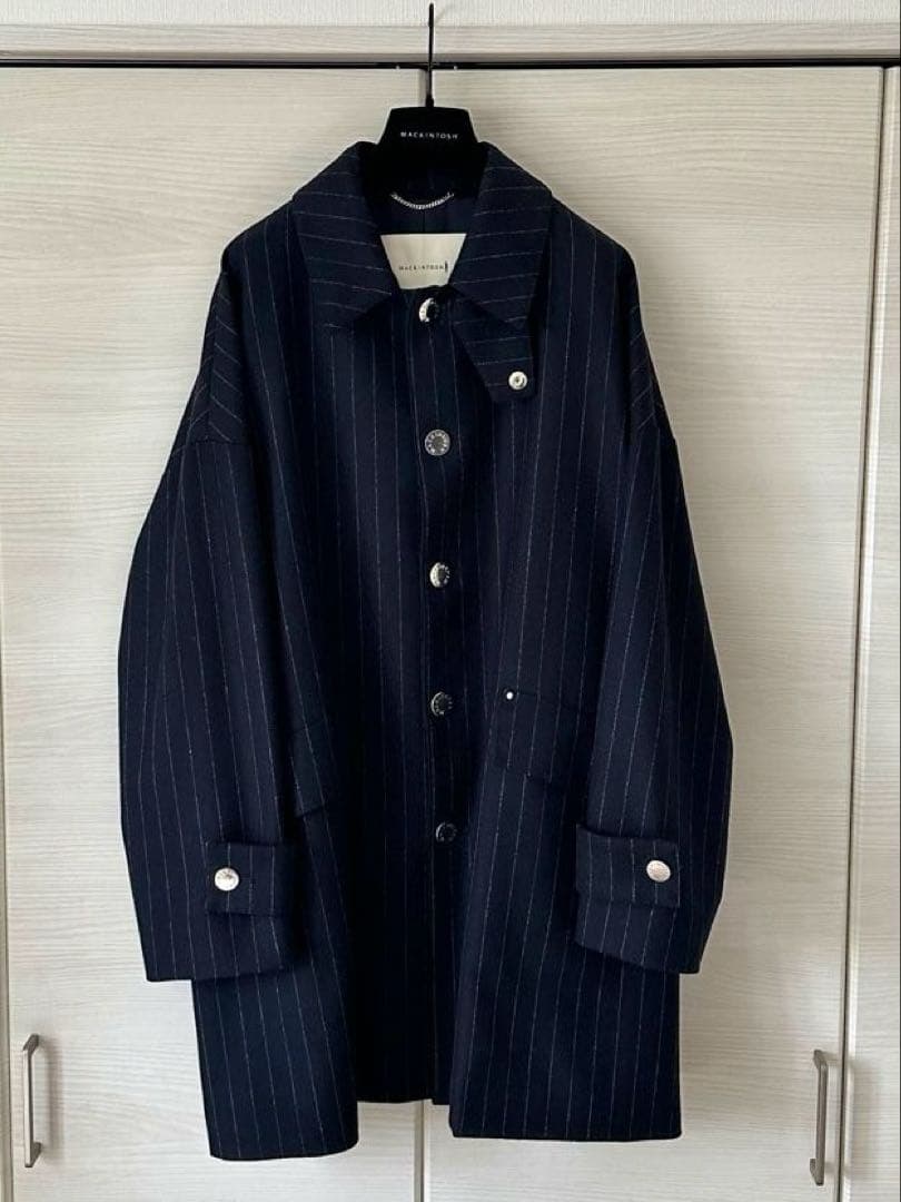 【美品】MACKINTOSH ハンビー 別注 ステンカラーコート
