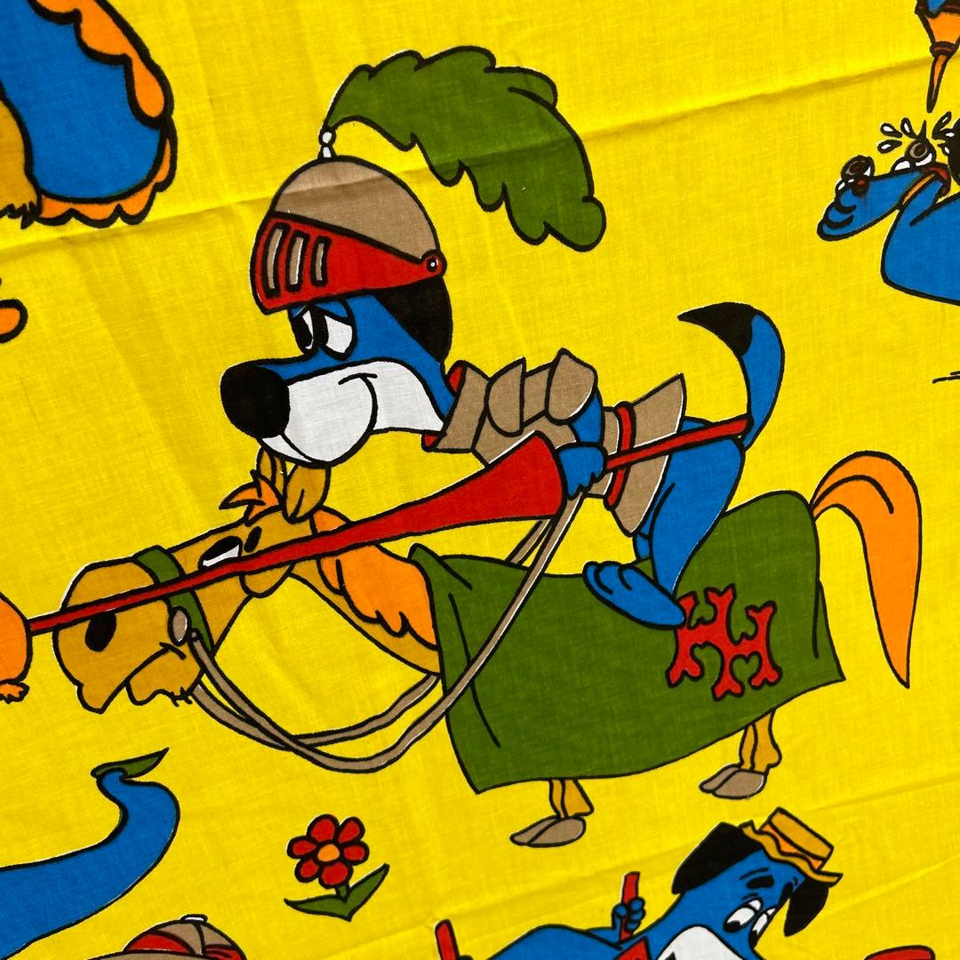 ハックルベリー　ビンテージシーツ　ベットカバー