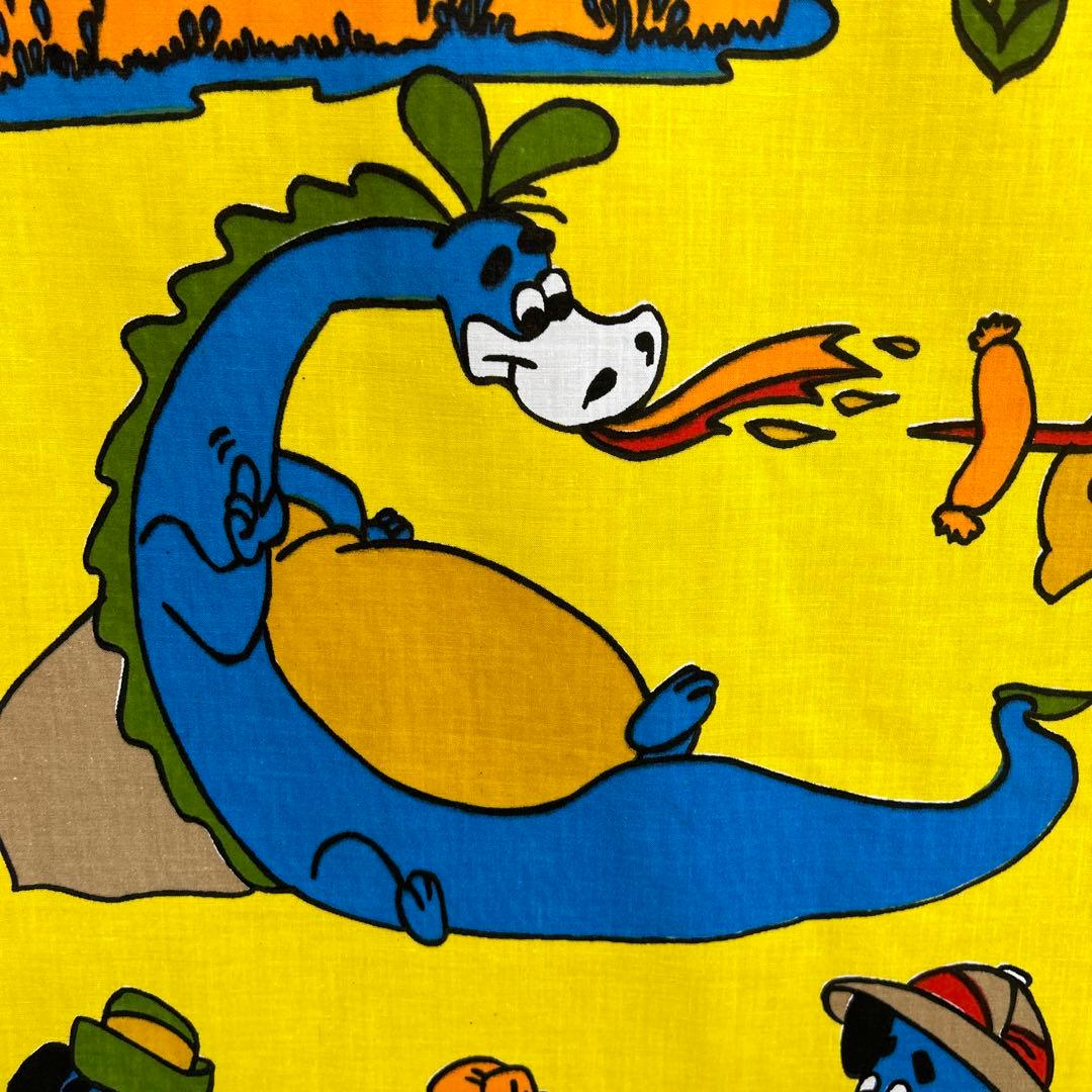 ハックルベリー　ビンテージシーツ　ベットカバー