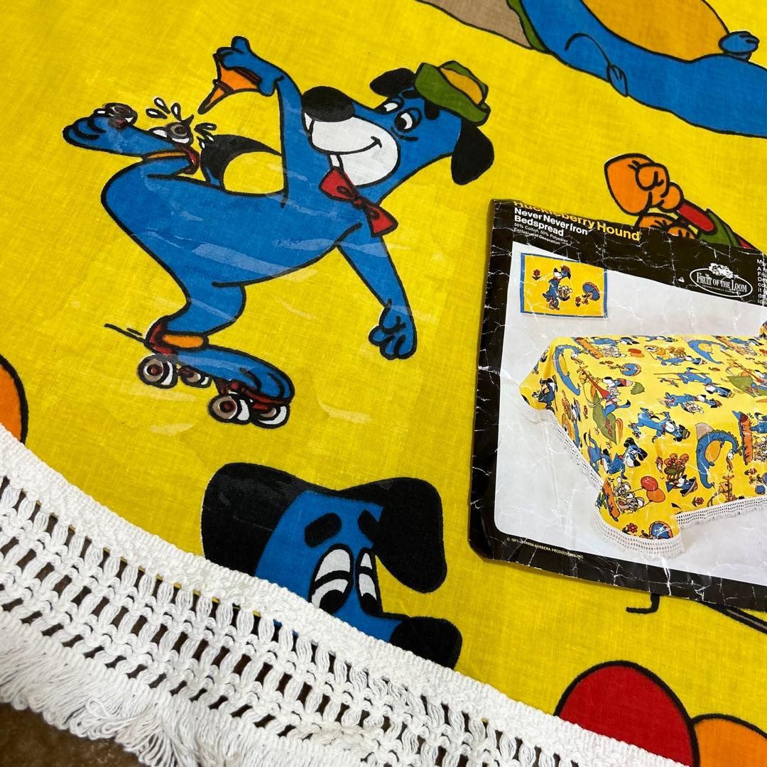 ハックルベリー　ビンテージシーツ　ベットカバー