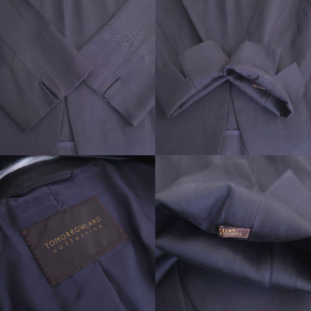 トゥモローランド×セオリーリュクス パンツスーツ セットアップ ノーカラー