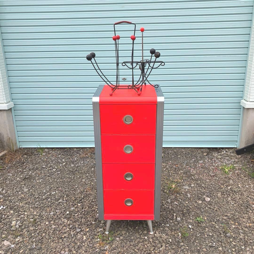 昭和レトロ スペースエイジ レグナテック チェスト 収納 ミッドセンチュリー