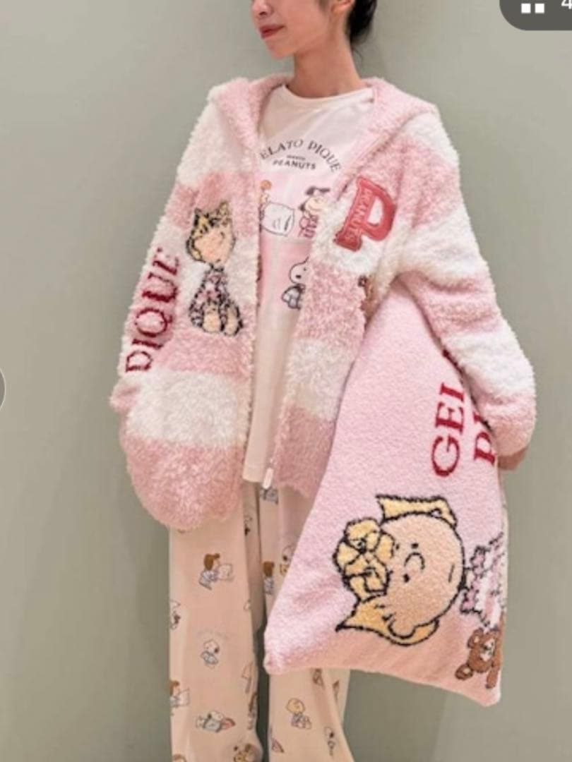 【お買い得】ジェラートピケ・未使用ジャガードパーカー（ユニセックス）