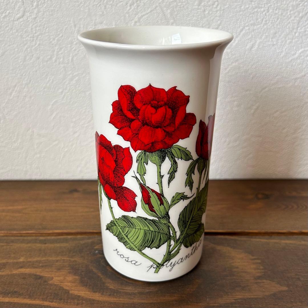 アラビア　エステリ・トムラ　Botanicaシリーズ　ローズの花瓶 1983年