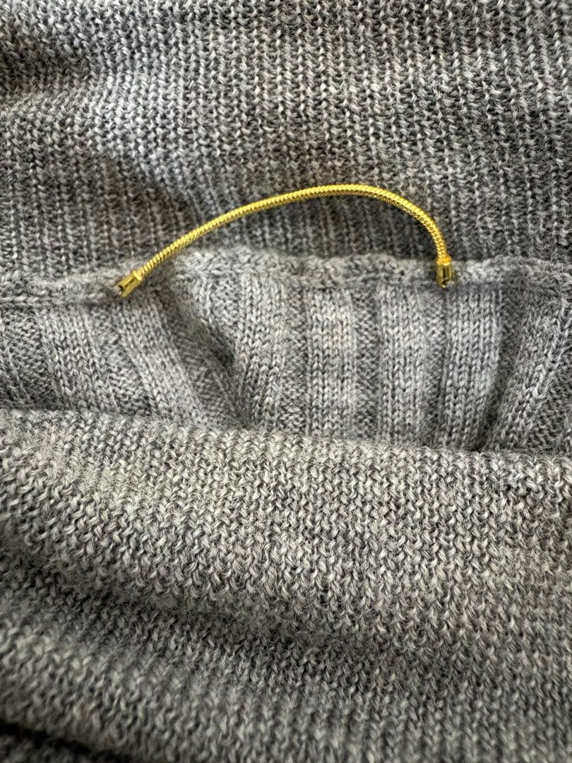 ✨極美品✨L’Appartement 定番リブニット グレー 美シルエット