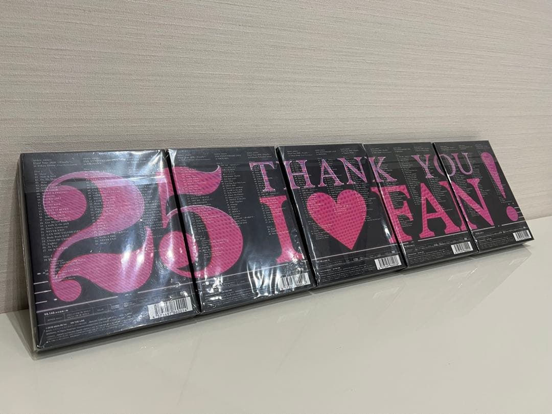 【新品・未開封】安室奈美恵 初回限定盤 Finally全5公演コンプリートセット