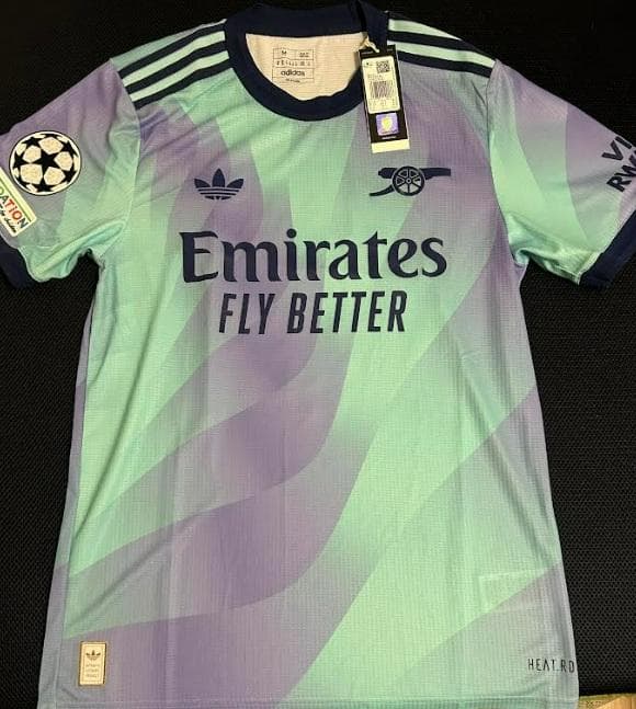 アーセナル　ライス　オーセンティック サード CL（M）2024-25