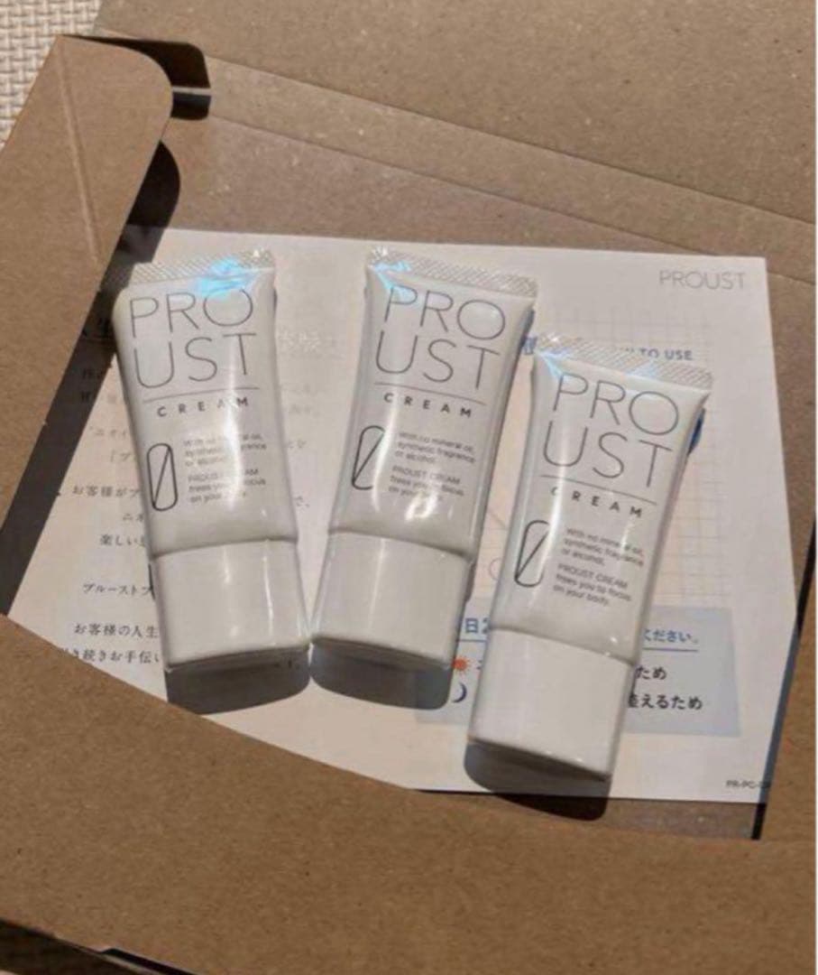 NGNG　PROUST プルーストクリーム　30g × 3本セット