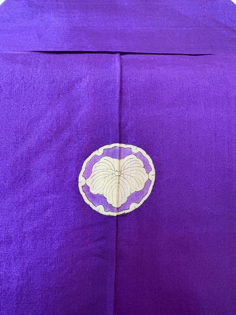 アンティーク　子供着物　身丈107センチ　友禅