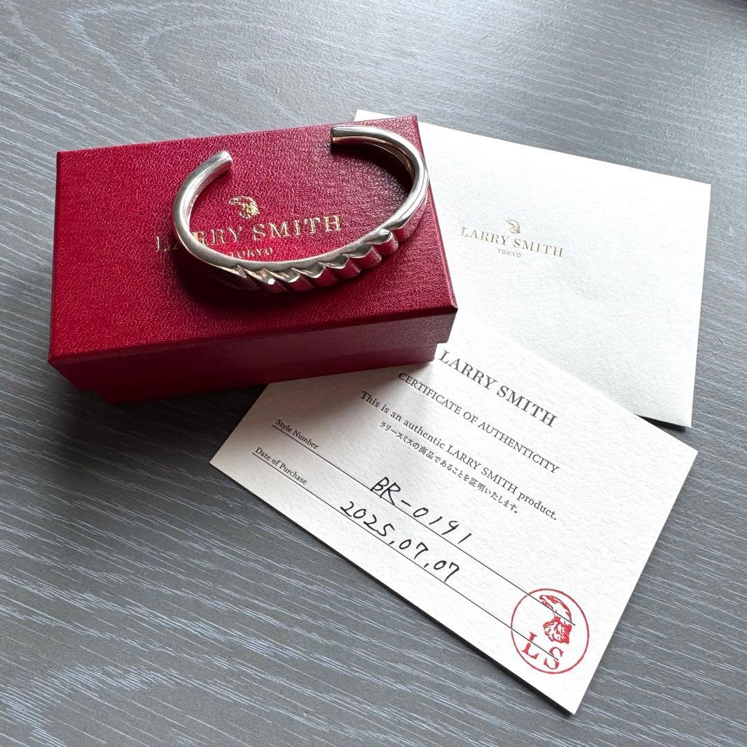 ラリースミス　LARRY SMITH バングル　メンズ　新品同様