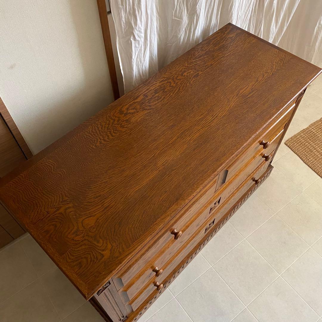 葉山家具　葉山ガーデン　勇峰工芸　英国カントリー　チェスト　箪笥　サイドボード