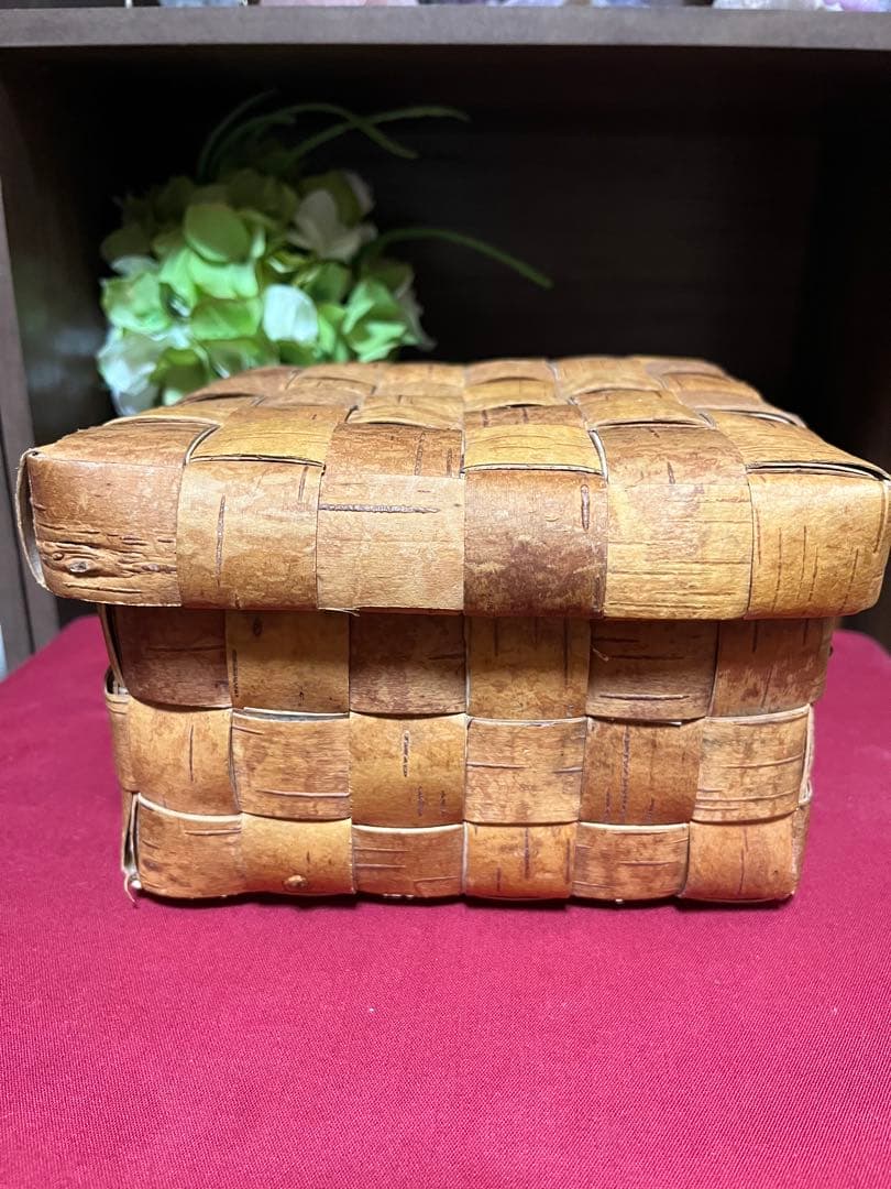 期間限定セールGalina ガリーナ 白樺かご　フィンランド　収納