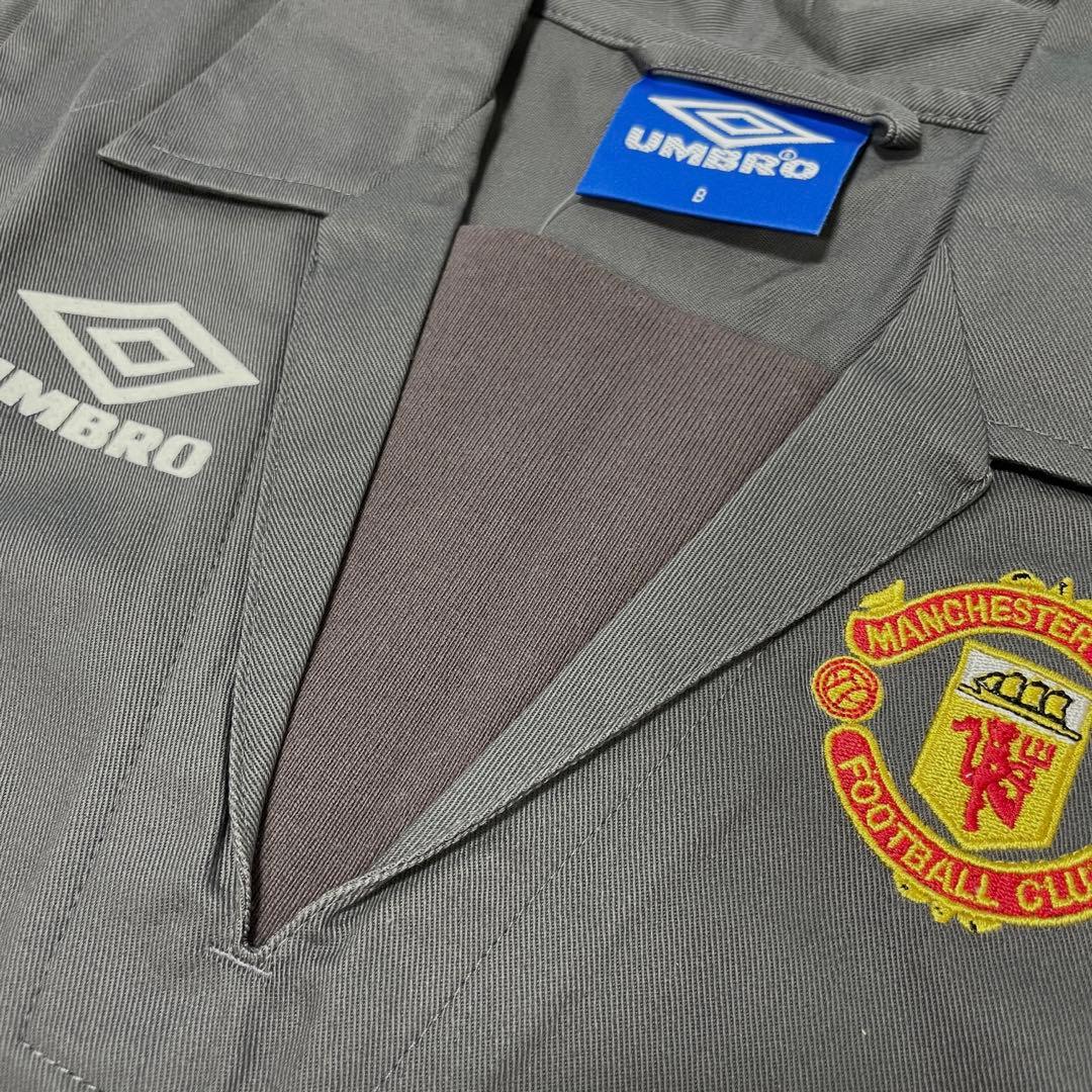 希少 デッドストック umbro 90s マンU ドリルトップ KIDSサイズ