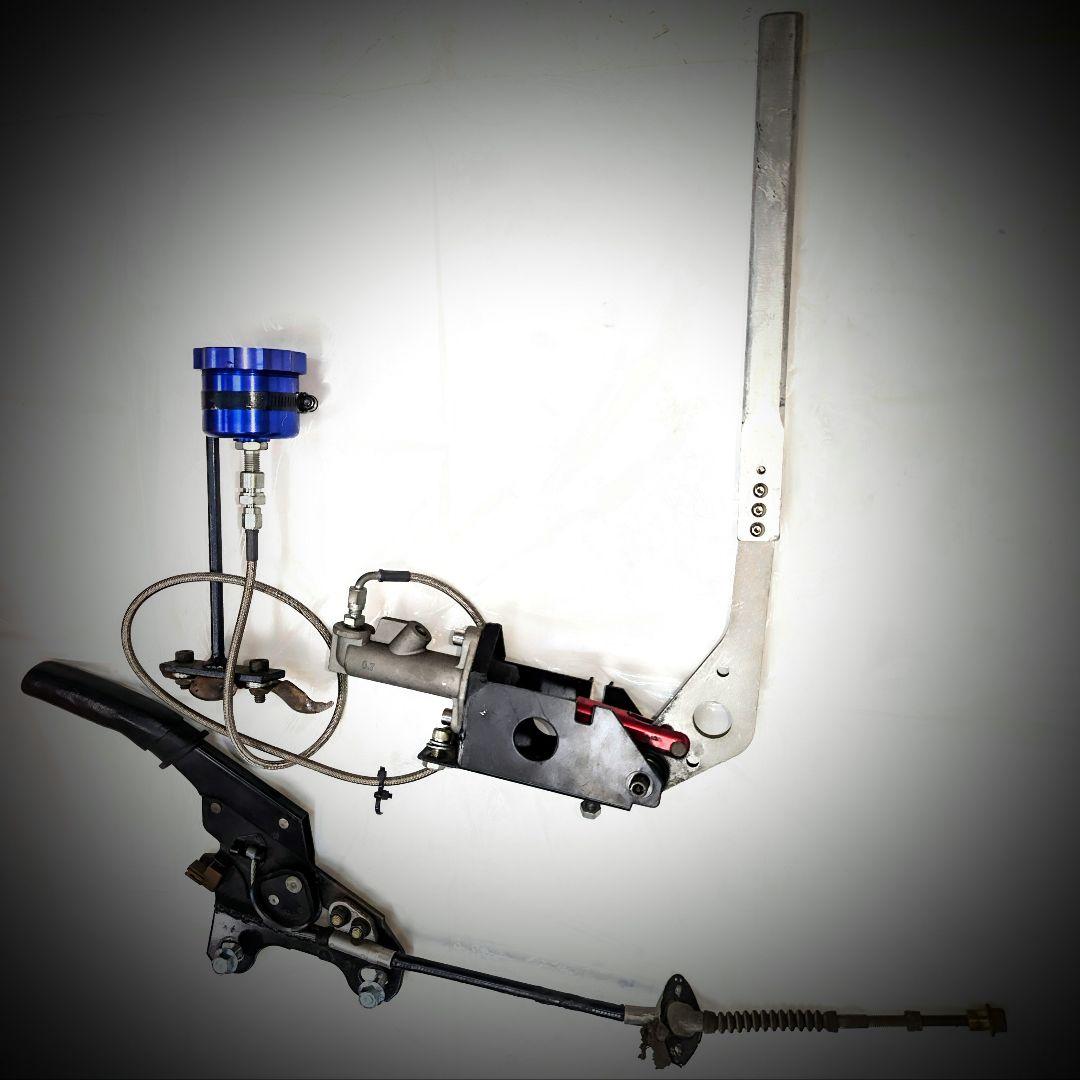 送料込み　油圧サイドブレーキ　レバー　シリンダー　リザーブタンク　90純正レバー