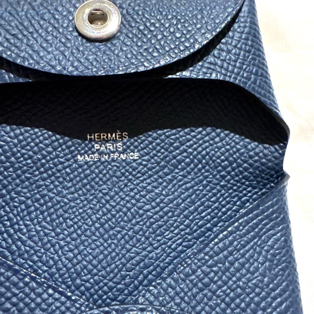 【HERMES⭐︎未使用 】バスティア ブルー・アビス