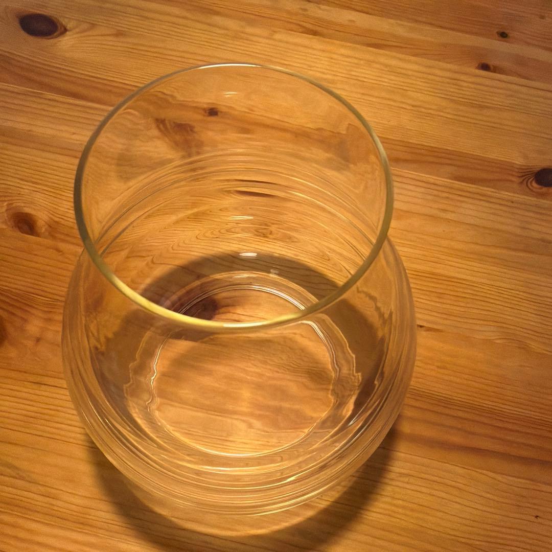 日本船燈 ニッセン　ゴールドフレーム IS-3用ガラスホヤ(波あり)