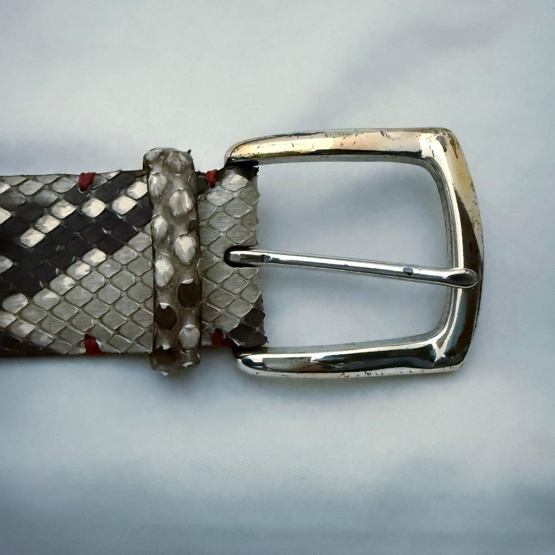 Fausto Colato パイソンベルト Python belt 蛇革