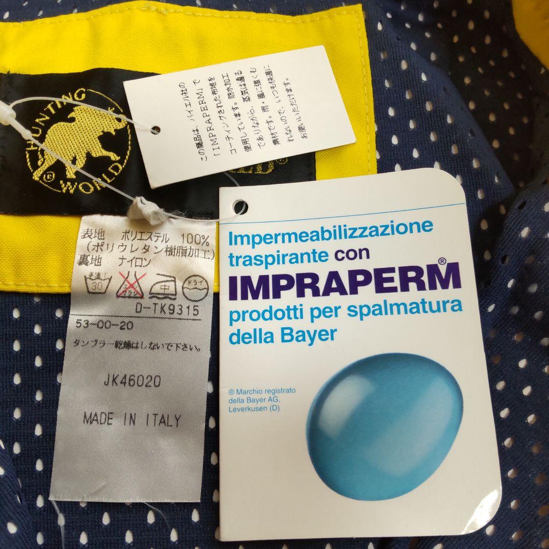 【未使用品】ハンティングワールド マウンテンパーカー ITALY製 3L位