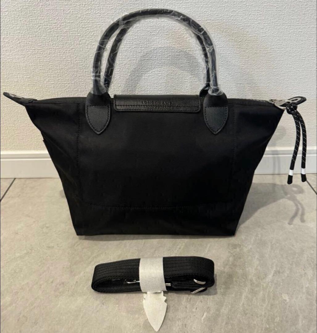 LONGCHAMPルプリアージュエナジートップハンドルバッグ S ブラック　最新