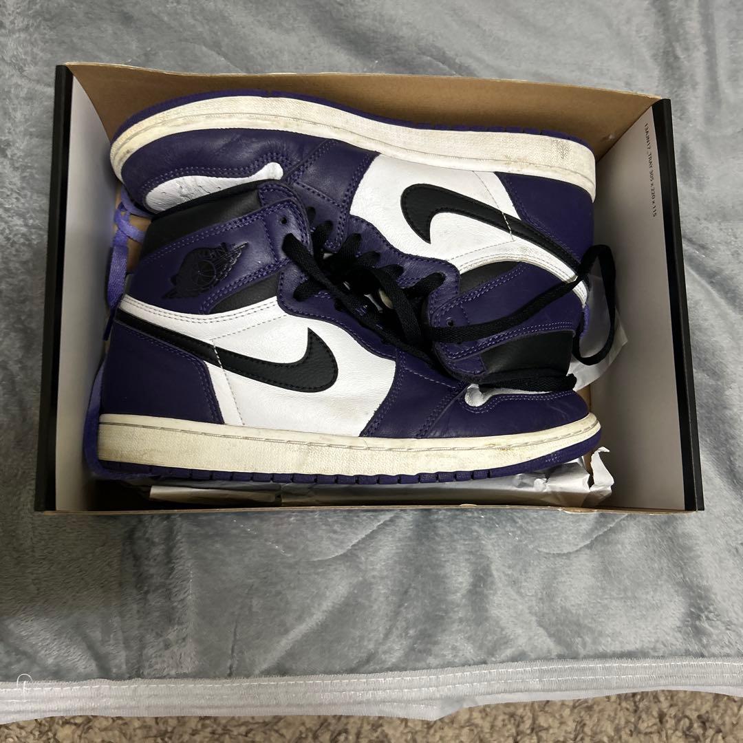 Nike Air Jordan 1 コートパープル