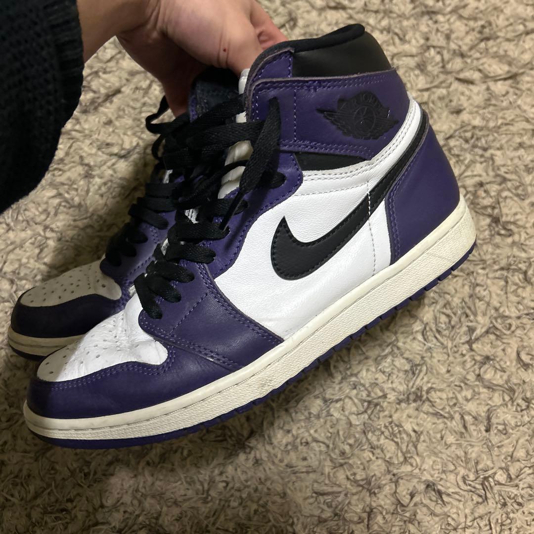 Nike Air Jordan 1 コートパープル
