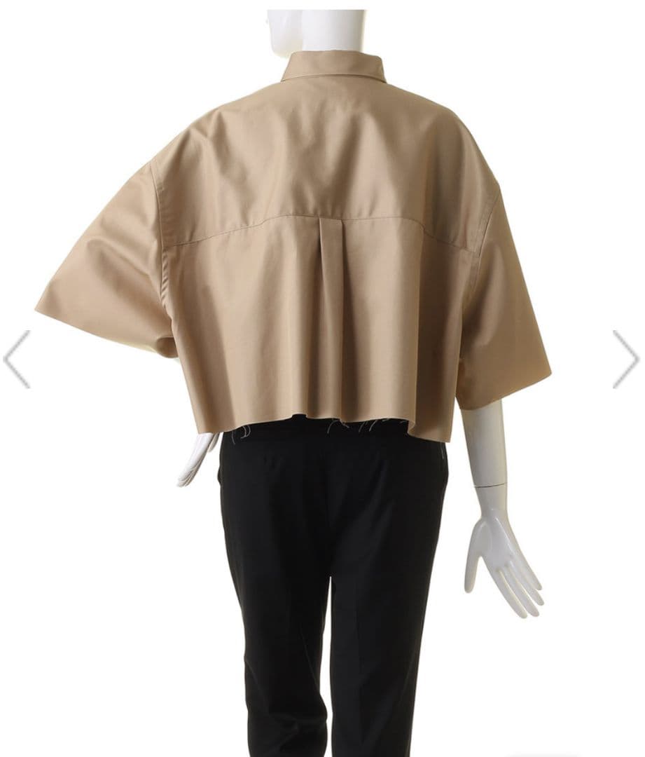 ☆ご予約品　サードマガジン 撥水ボクシーシャツ フリーサイズ　 ブラック