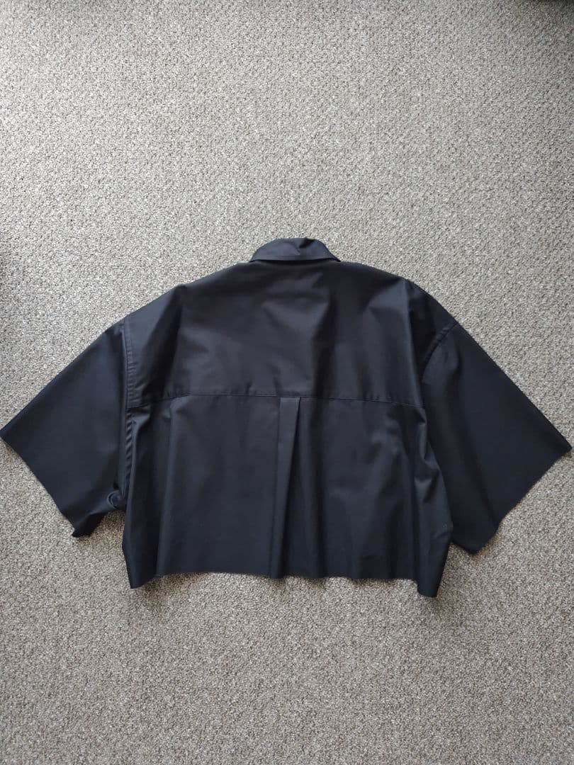 ☆ご予約品　サードマガジン 撥水ボクシーシャツ フリーサイズ　 ブラック