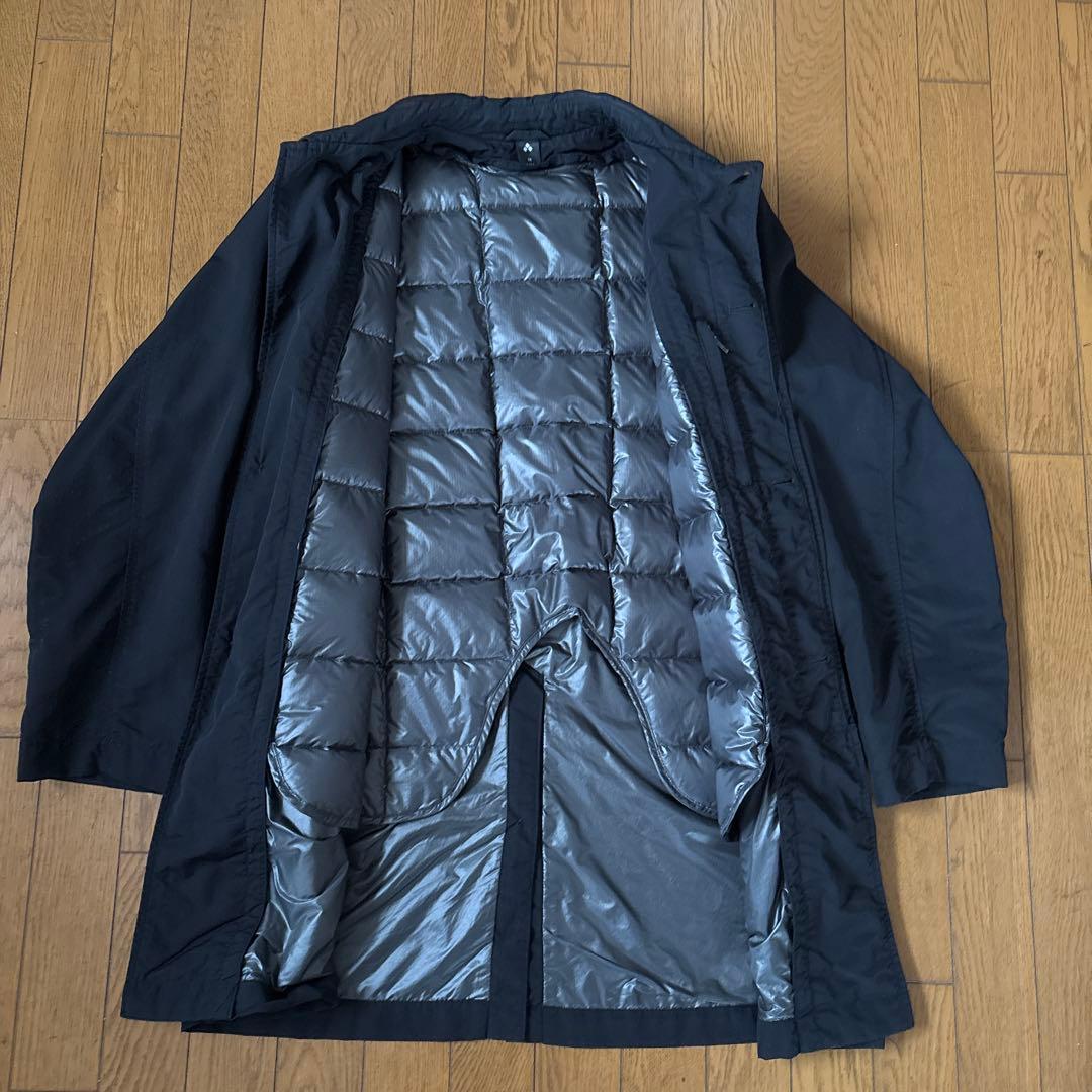 モンベル　ダウンライナーコート　ブラック　 サイズM