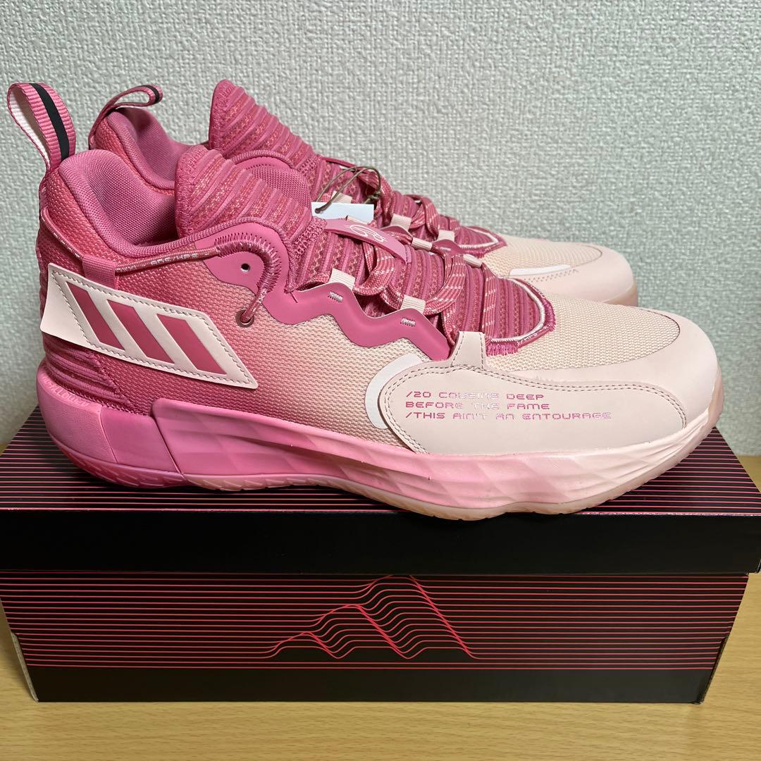 新品 ADIDAS DAME 7 EXTPLY PINK 32cm