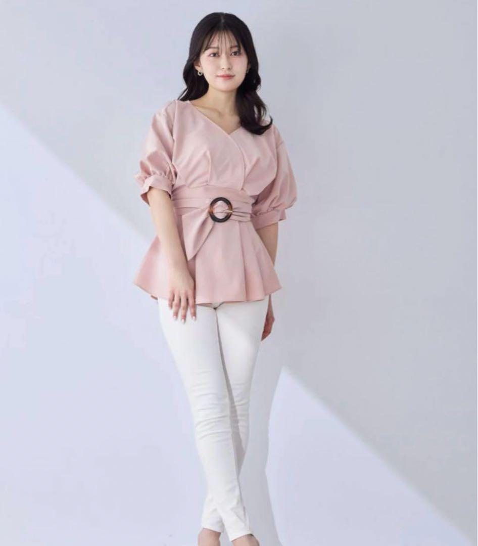 オーバーイー　over e E トップス　ハートクローゼット