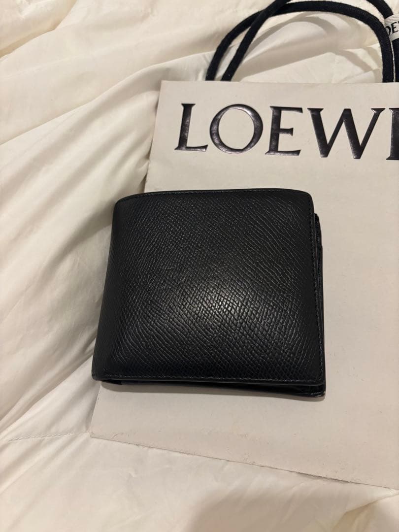 セリーヌ　ブラック 二つ折り財布