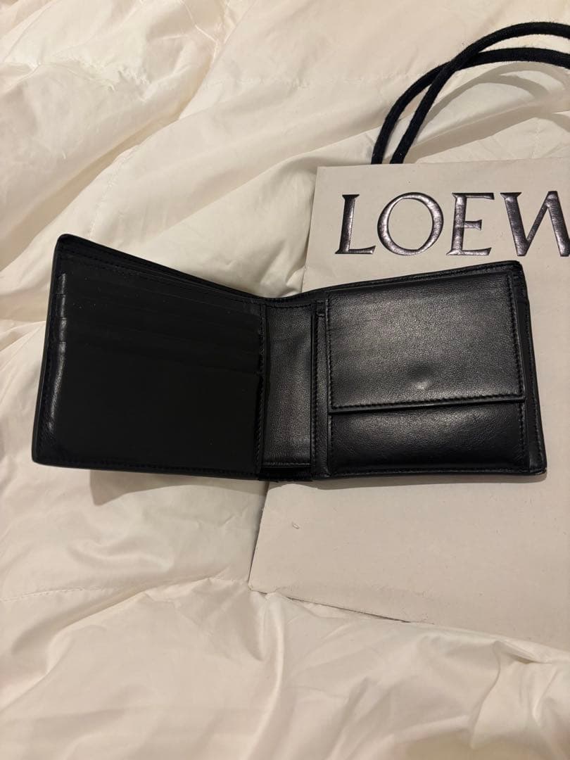 セリーヌ　ブラック 二つ折り財布