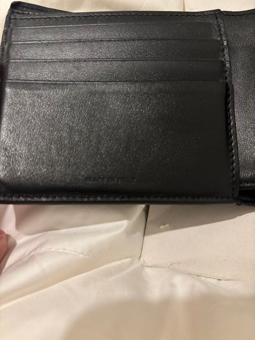 セリーヌ　ブラック 二つ折り財布