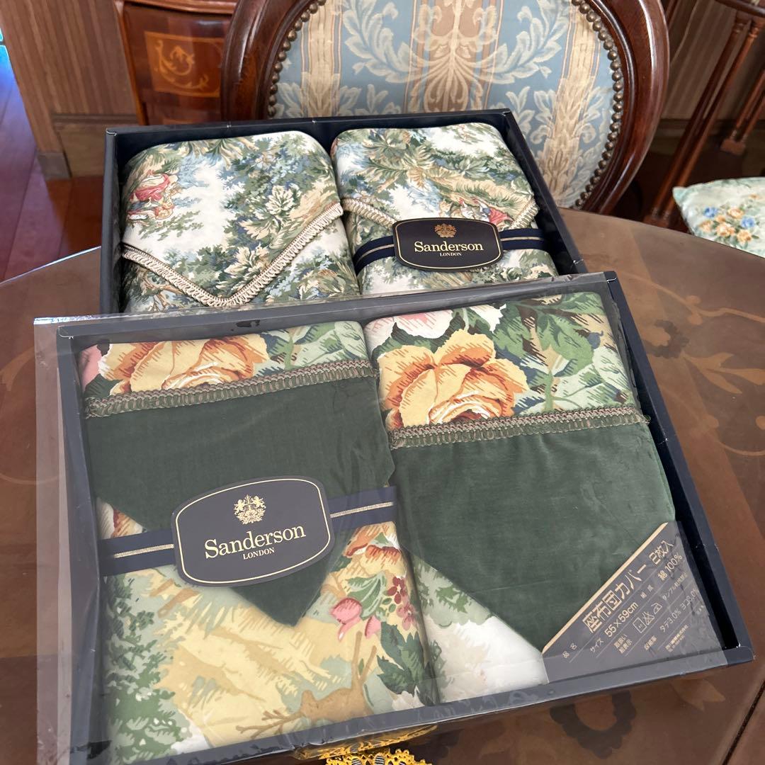 サンダーソン　座布団カバー