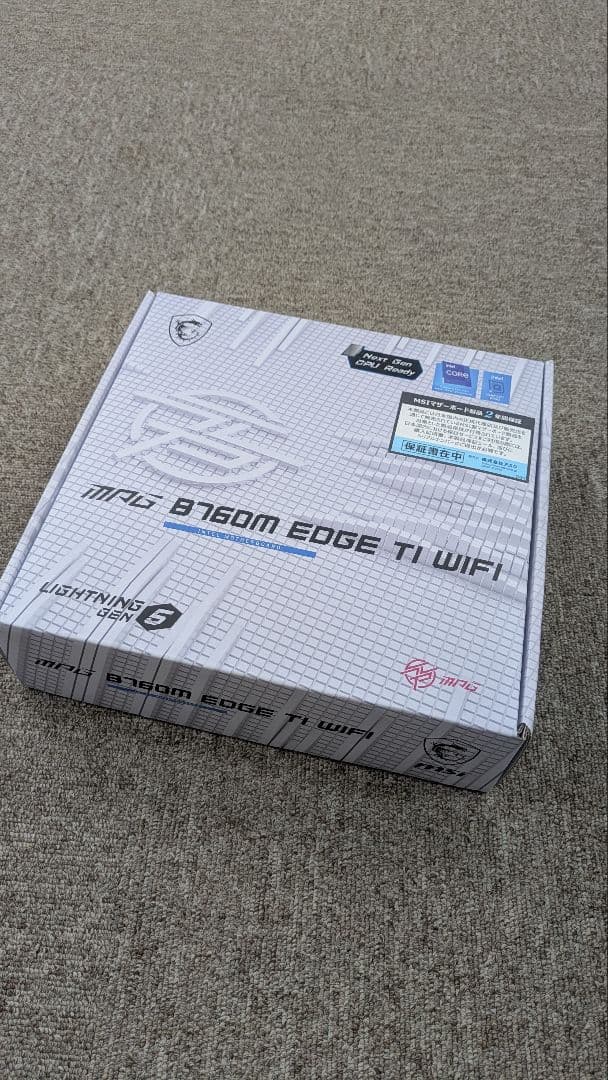 【中古】msi MAG B760M EDGE TI WiFi