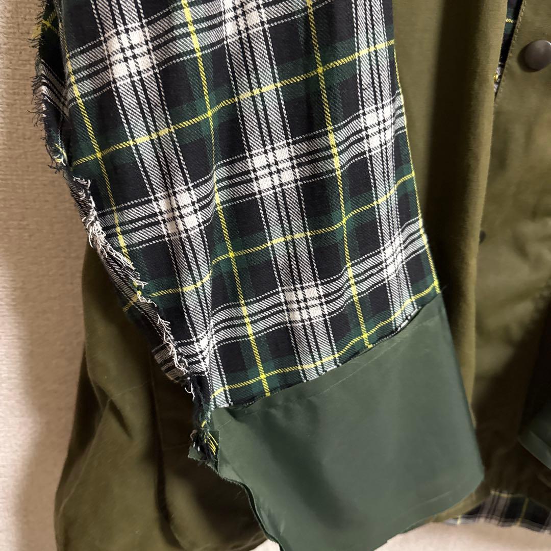 ✨️美品✨ マルジェラ チェック リバーシブル ブルゾン コート メンズ