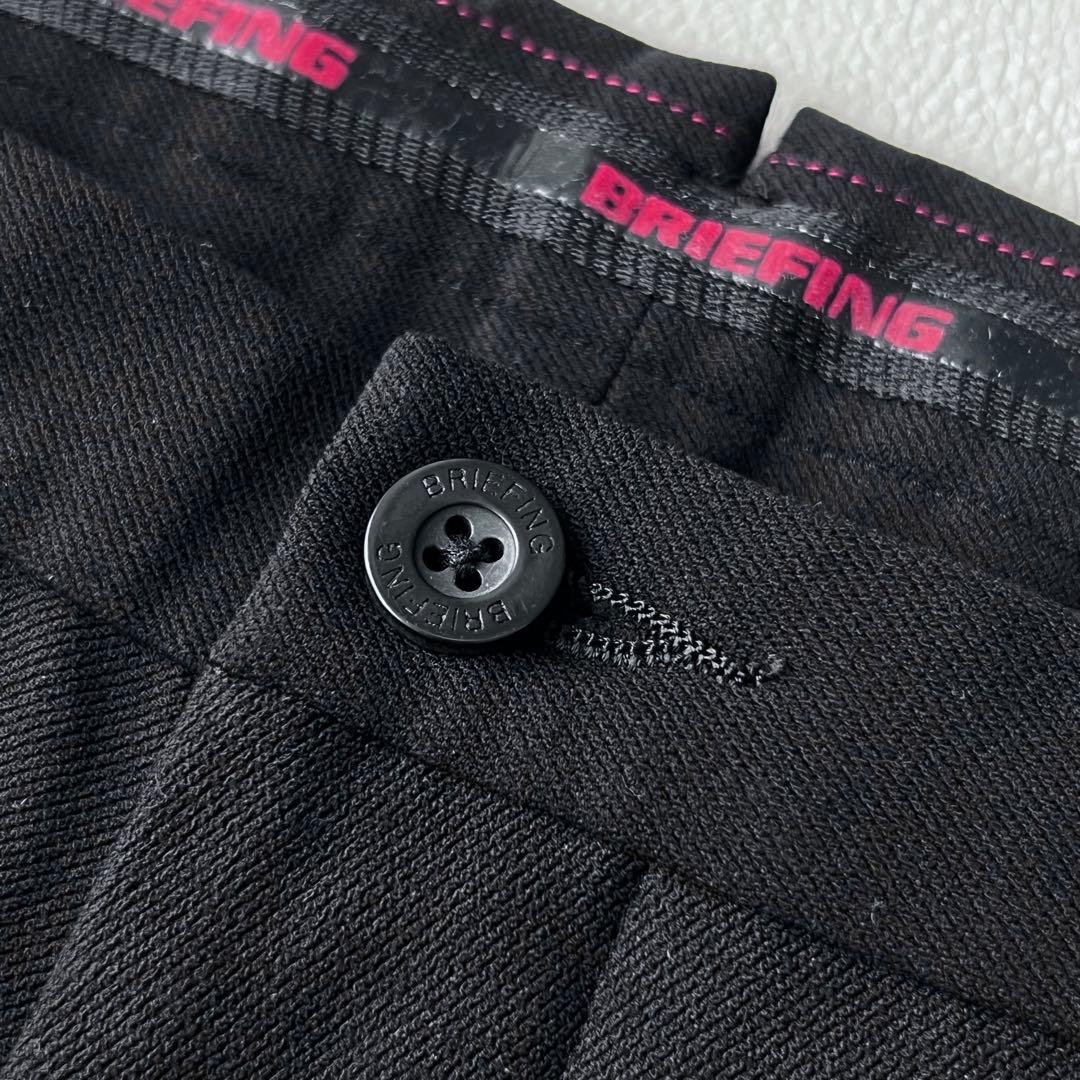 3300【極美品】ブリーフィング　ストレッチパンツ BRG211M31 ブラック