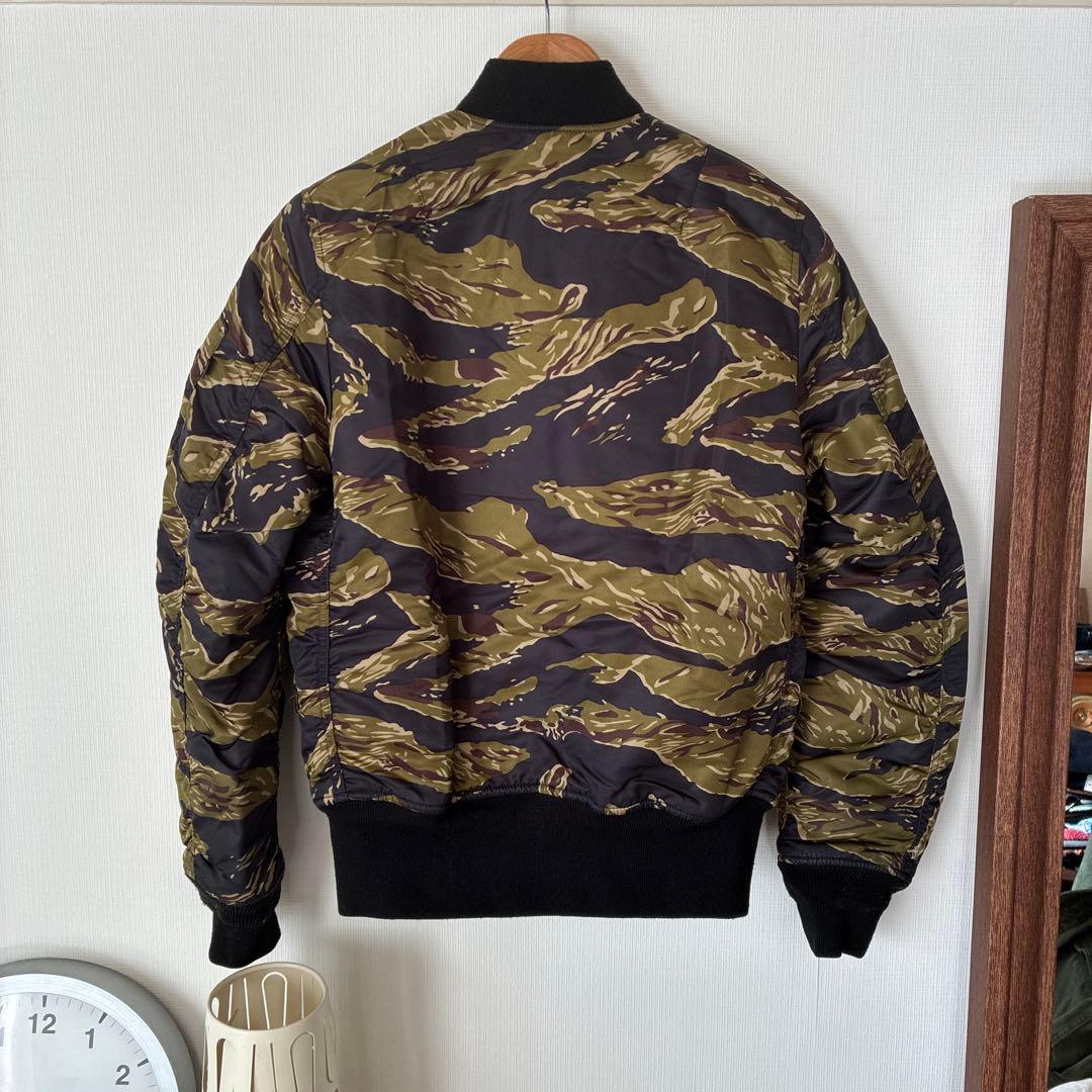 ジャケット・アウター alpha tiger camo MA-1 bomber jacket