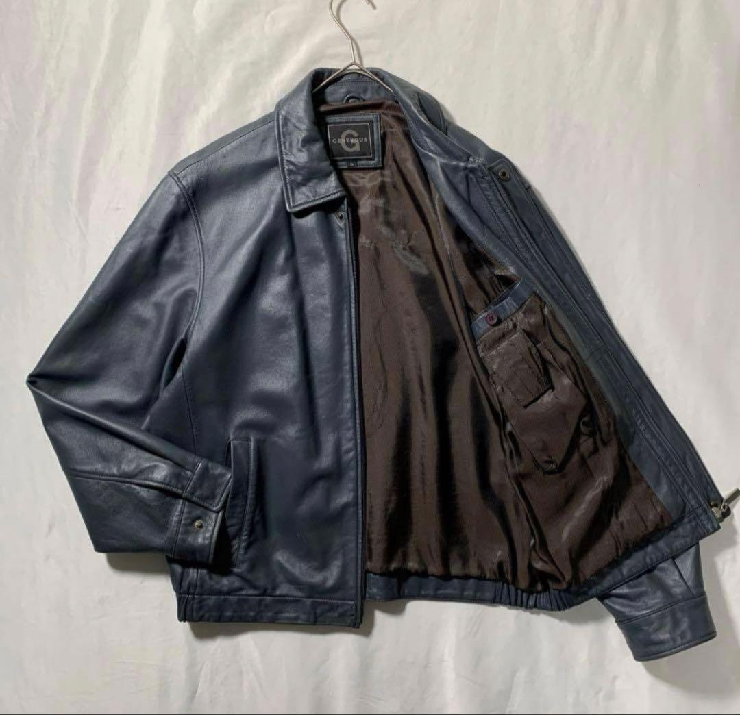 シープスキン 革ジャケット