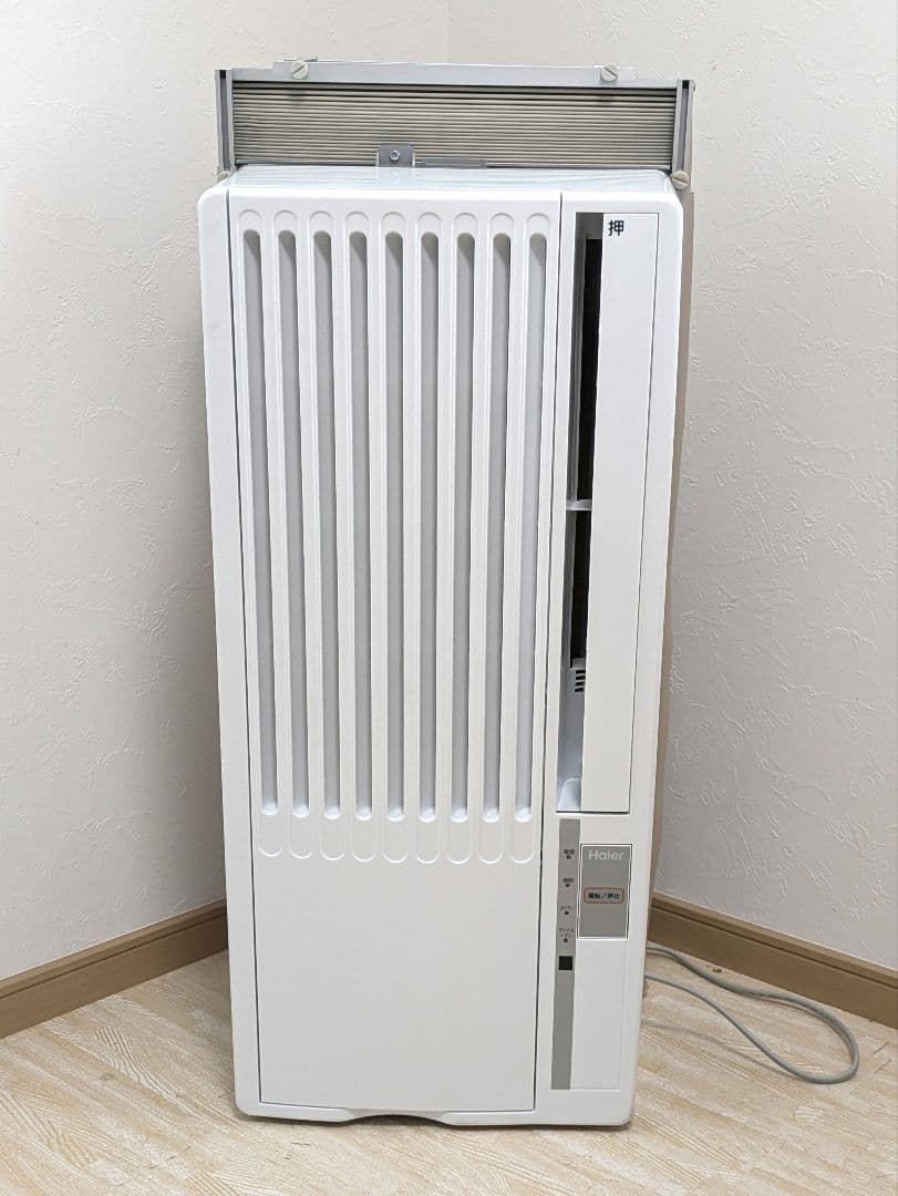 美品 ハイアール 窓用エアコン JA-16W 2022年製 Haier