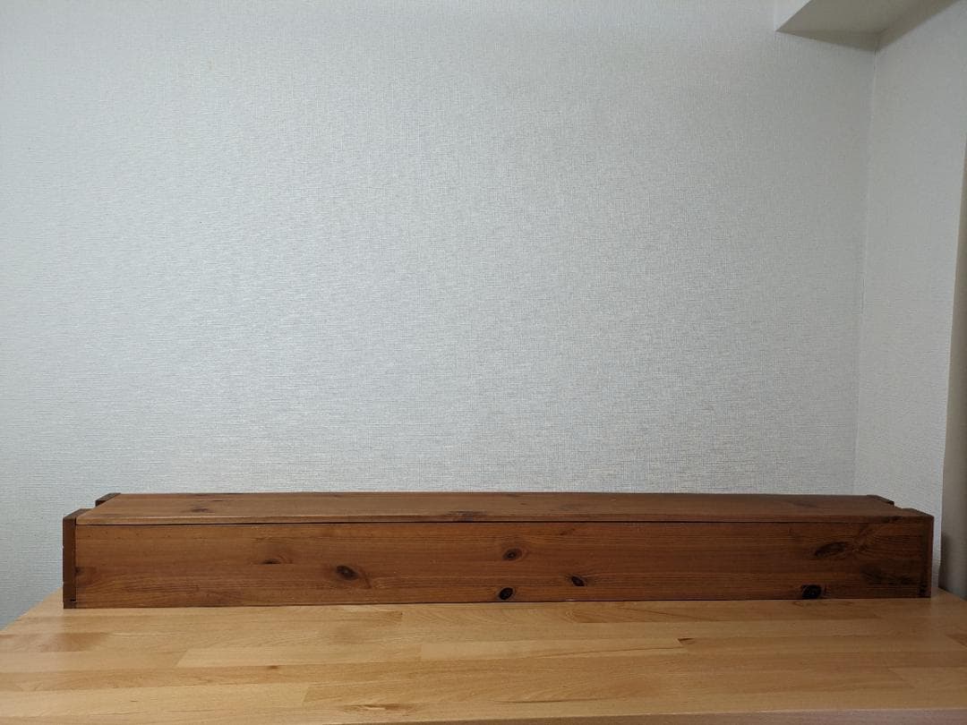 【希少サイズ】幅140cm 木製 ケーブルボックス オーダーメイド 特大